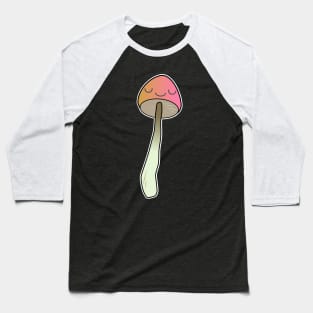 Happy Mushroom Baseball T-Shirt